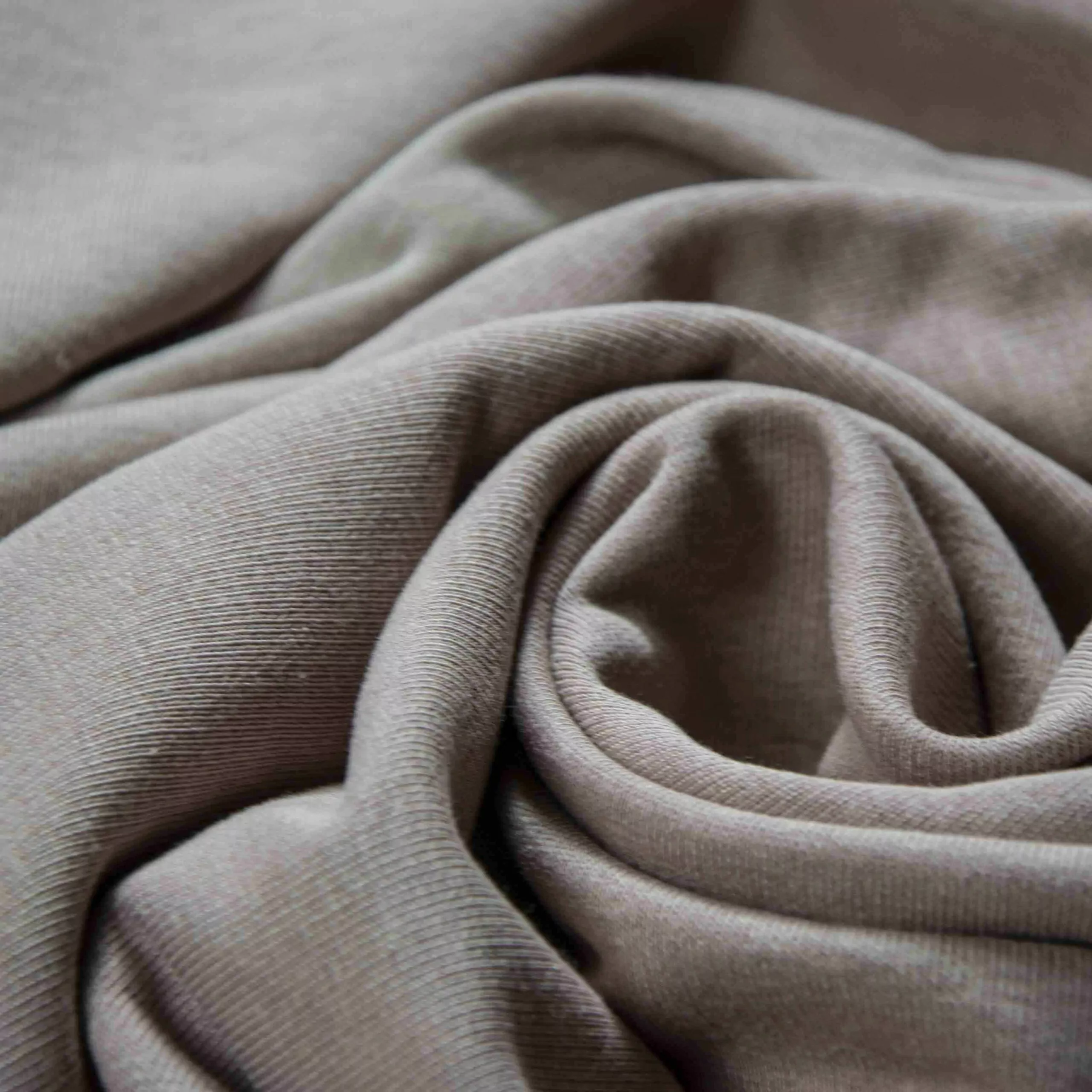 Трикотаж трьохнитка-петля (310T) # pudra Трикотаж трьохнитка-петля (310T) # pudra зображення