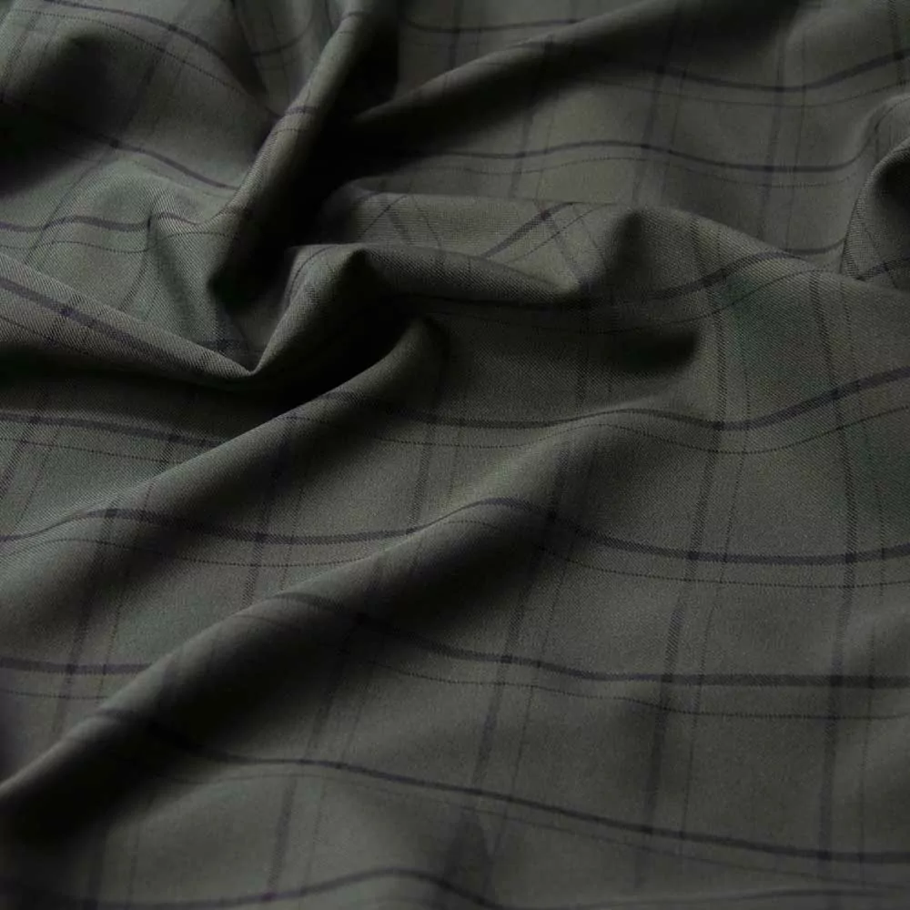 Тканина костюмна клітка АО 182 Тканина костюмна клітка АО 182 зображення