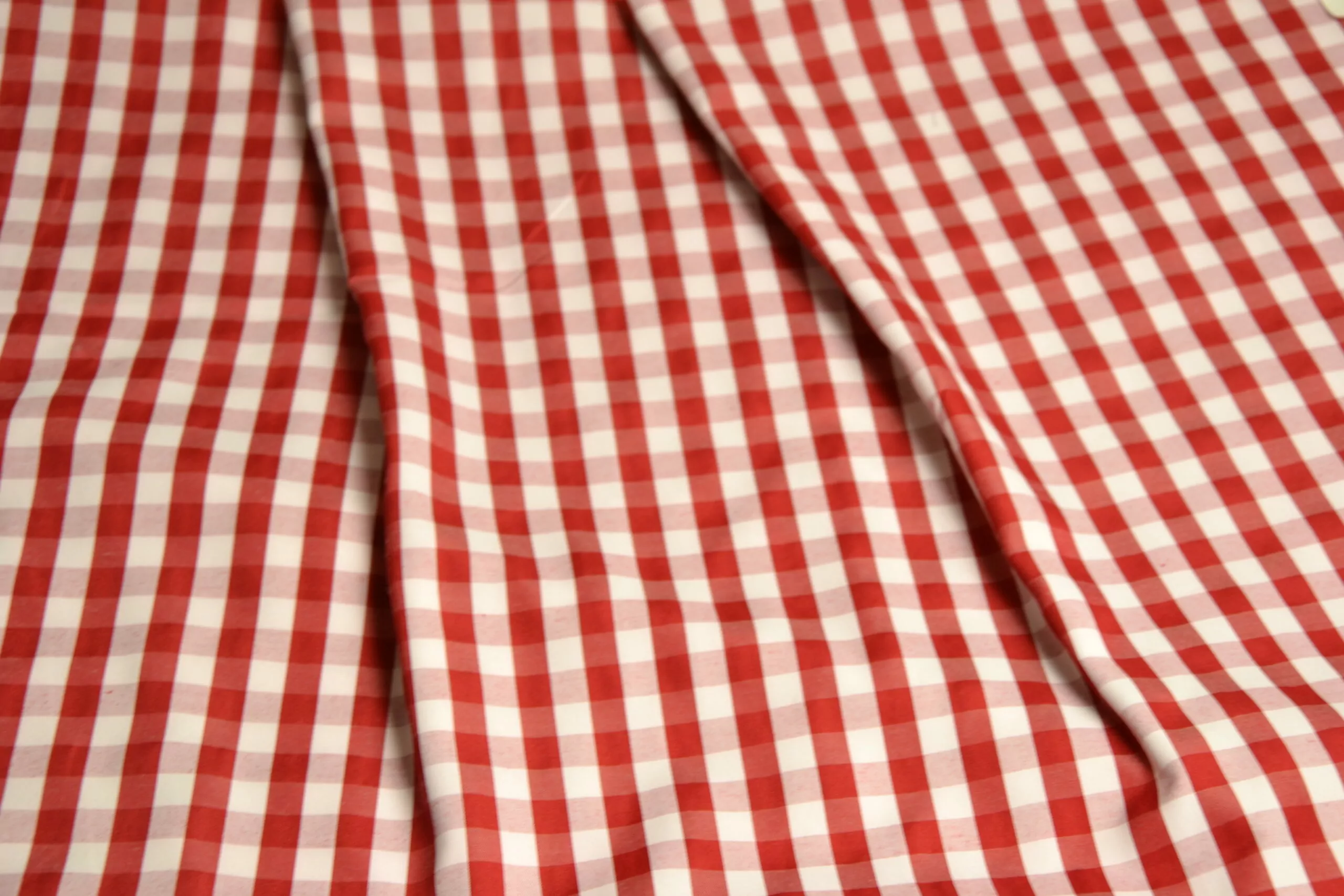 Тканина сорочкова клітинка #42 D1 червоний Тканина сорочкова клітинка #42 D1 червоний зображення