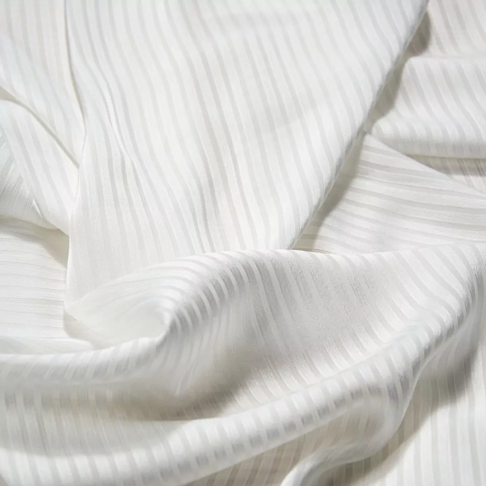 Тканина страйп шифон Т422 смужка #01 Тканина страйп шифон Т422 смужка #01 зображення