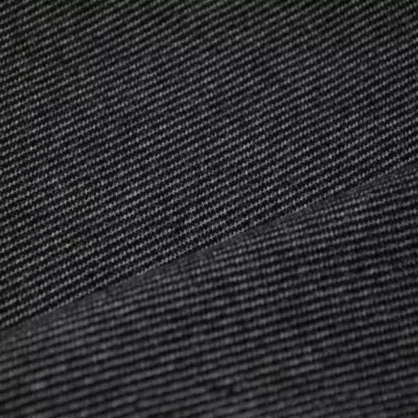Ткань пальтовая MJK 2927 # 35 Black+Grey изображение