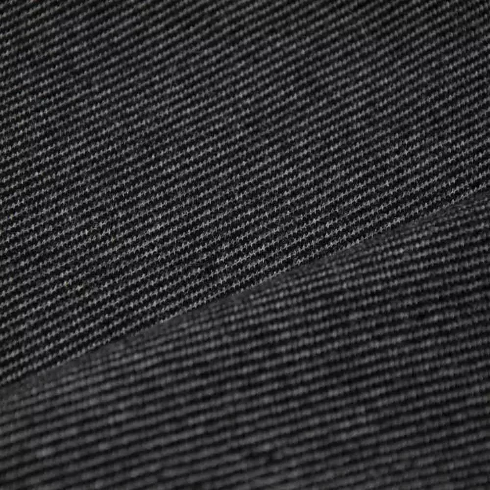 Тканина пальтова MJK 2927 # 35 Black+Grey зображення