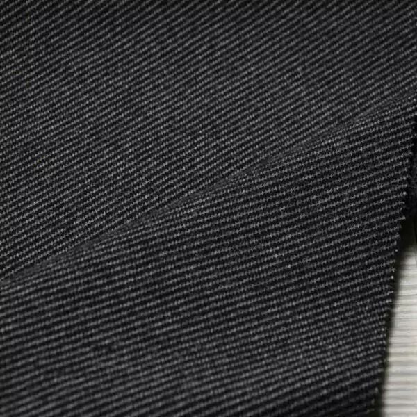 Ткань пальтовая MJK 2927 # 35 Black+Grey изображение