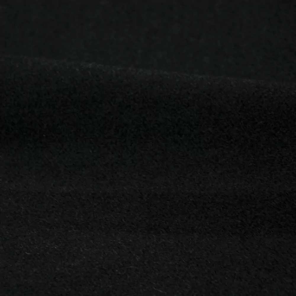 Ткань пальтовая 1062 # black melange изображение